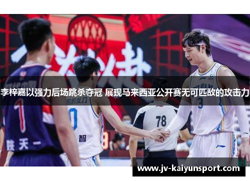 李梓嘉以强力后场跳杀夺冠 展现马来西亚公开赛无可匹敌的攻击力