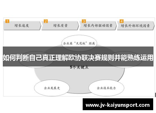 如何判断自己真正理解欧协联决赛规则并能熟练运用 如何判断自己真正理解欧协联决赛规则并能熟练运用